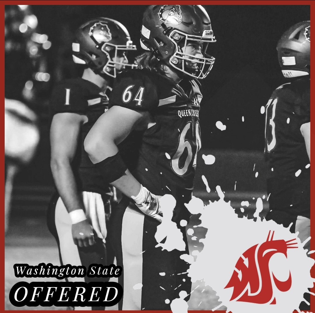 Derek Worden (@derekworde92531) on Twitter photo After a meaningful conversation with <a href="/CoachTJLucas/">Coach Taylor Lucas</a>, I'm grateful to receive an offer to <a href="/WSUCougarFB/">Washington State Football</a>!
<a href="/TSchureman/">Travis Schureman</a> <a href="/QC_football/">Queen Creek Football</a> <a href="/CodyTCameron/">Cody Cameron</a> <a href="/247Sports/">247Sports</a> <a href="/BlairAngulo/">Blair Angulo</a> After a meaningful conversation with <a href="/CoachTJLucas/">Coach Taylor Lucas</a>, I'm grateful to receive an offer to <a href="/WSUCougarFB/">Washington State Football</a>!
<a href="/TSchureman/">Travis Schureman</a> <a href="/QC_football/">Queen Creek Football</a> <a href="/CodyTCameron/">Cody Cameron</a> <a href="/247Sports/">247Sports</a> <a href="/BlairAngulo/">Blair Angulo</a>