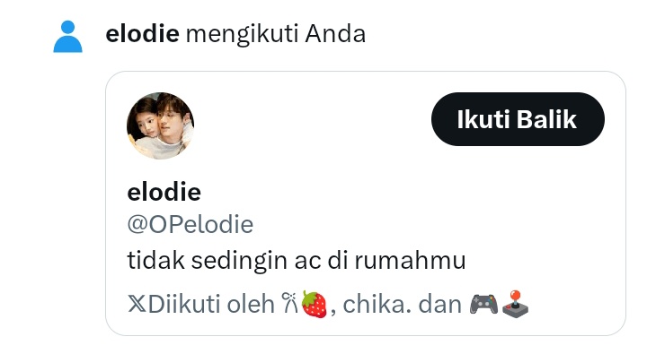 Kalo tiba tiba side acc difollow admin sebelah itu tandanya apa wak? Yap, betul. Ketauan pdkt agency soon 😖😖