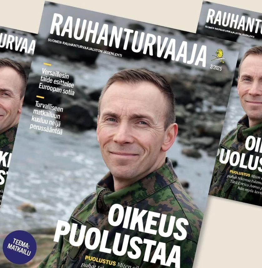 Enrico Annus (@enricoannus) on Twitter photo Kiitos <a href="/RtLiitto/">Rauhanturvaajaliitto</a> lehti pÀÀtoimittaja Rauno!
"Annus pohtii tÀssÀ lehdessÀ oikeutta puolustaa kuolettavalla voimalla.
...tilanteessa, jossa sotilas puolustaa lÀheisiÀÀn kuolettavalla voimalla, omaa mieltÀ ei pitÀisi syyttÀ suotta rikkoa."
Rauno Hietanen, pÀÀtoimittaja
#vahvamieli Kiitos <a href="/RtLiitto/">Rauhanturvaajaliitto</a> lehti pÀÀtoimittaja Rauno!
"Annus pohtii tÀssÀ lehdessÀ oikeutta puolustaa kuolettavalla voimalla.
...tilanteessa, jossa sotilas puolustaa lÀheisiÀÀn kuolettavalla voimalla, omaa mieltÀ ei pitÀisi syyttÀ suotta rikkoa."
Rauno Hietanen, pÀÀtoimittaja
#vahvamieli
