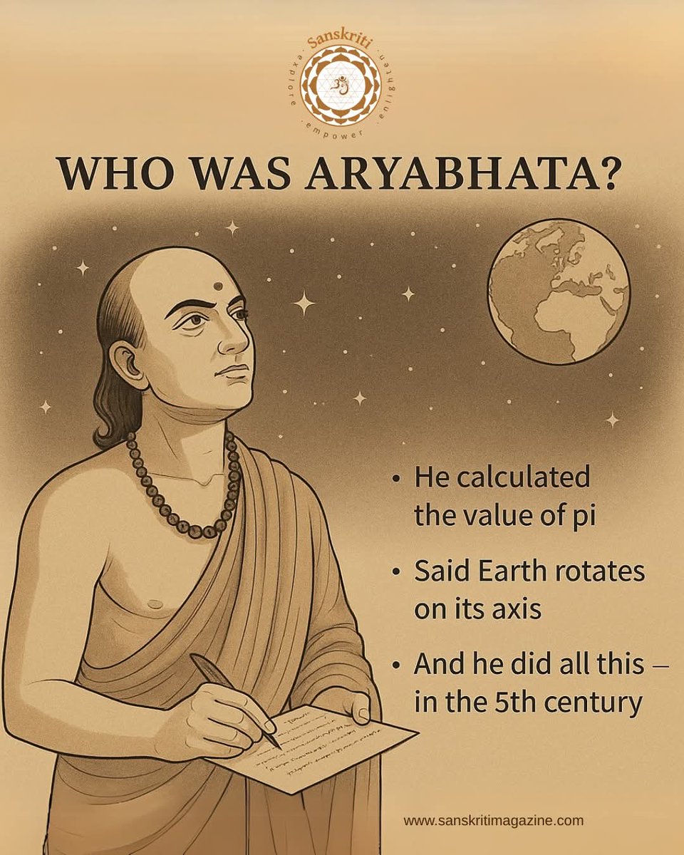 alpanarim's tweet photo. Facts about Aryabhata
#aryabhata #PiNetwork2025 #calculation https://t.co/UGhs3rb0t1