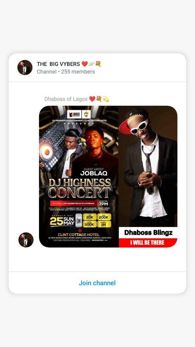 Spacep354385's tweet photo. @YouTube @joblaq_ @Peller089 @AiJadrolita @DONJAZZYGIVES @olamiddeee @TiwaSavage https://t.co/8w5wixLoPR