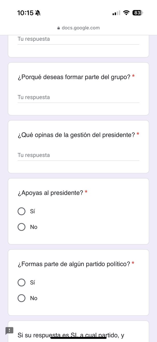 ¿Que es ser Rodriguista? ¿Cuál gestión del Presidente? 

Me encontré este formulario en Facebook, me entraron más dudas que respuestas sobre la “Juventud Jaguar”🤔