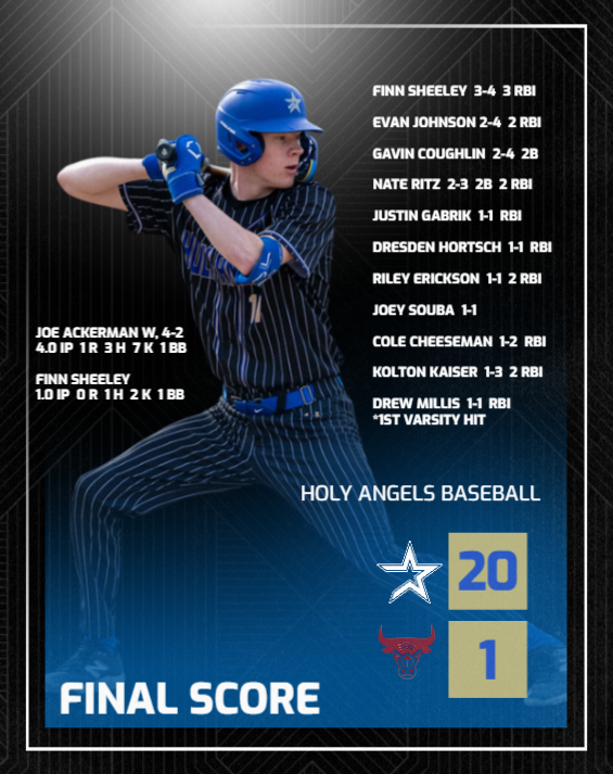 Holy Angels Baseball tweet media