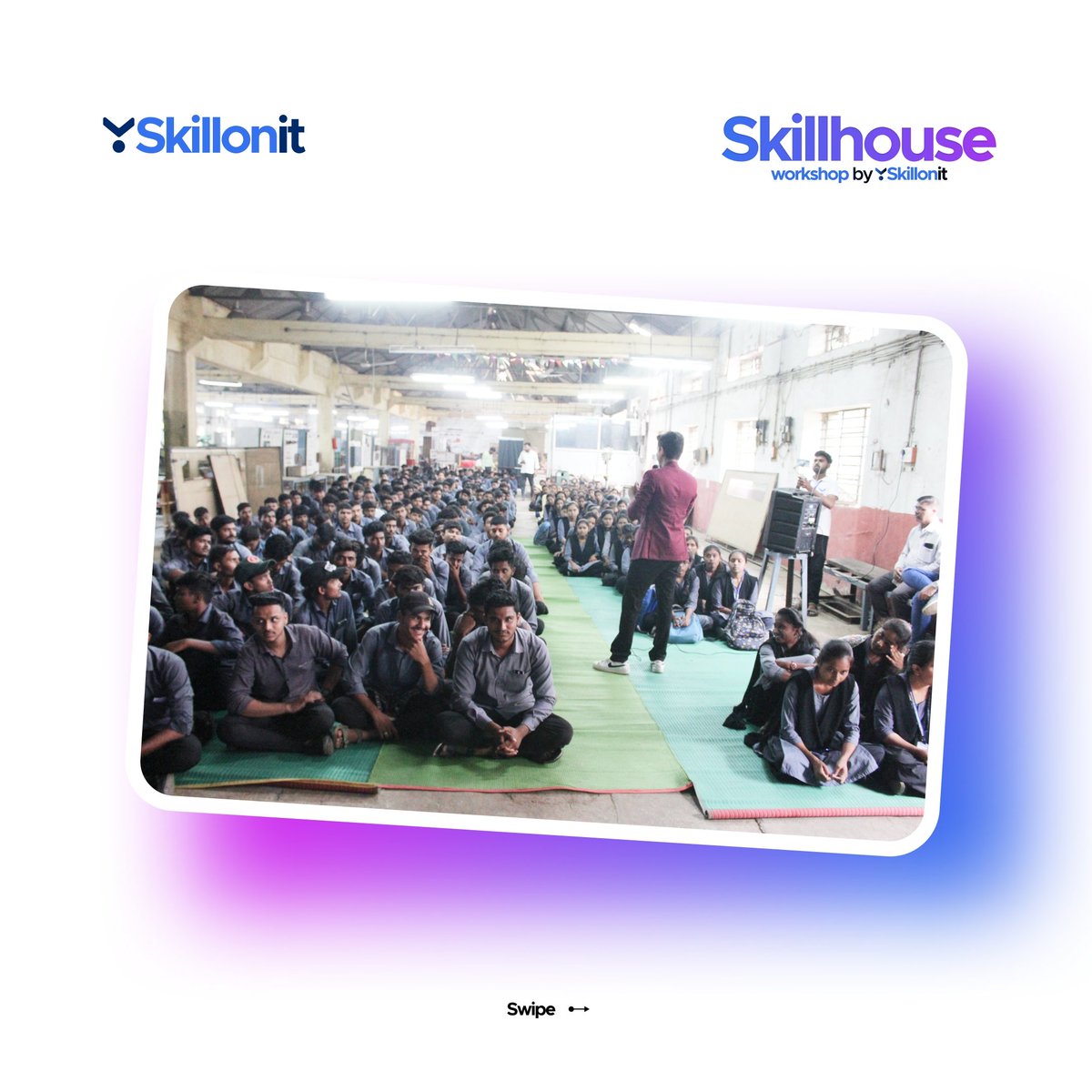 skillonit's tweet photo. Mentor Spotlight: Mr. Sachin Pathe
An inspiring session led by our expert mentor, Mr. Sachin Pathe, who delivered powerful insights into the world of #WebDev & #AppDev , Blockchain, and Game Development.
Seminar Highlights -
#SachinPathe #ITIKhamgaon #TechSeminar #Skillonit https://t.co/4zeRcYJdu6