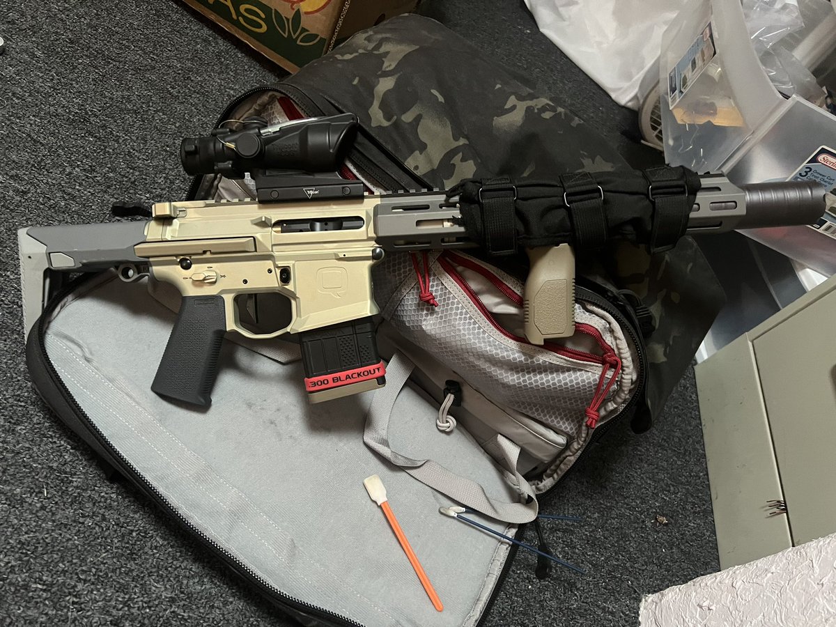 Watson013's tweet photo. @unpossibleq Q honey badger in 300 BO is my absolute favorite gun to shoot. https://t.co/s1q5zq2u8m