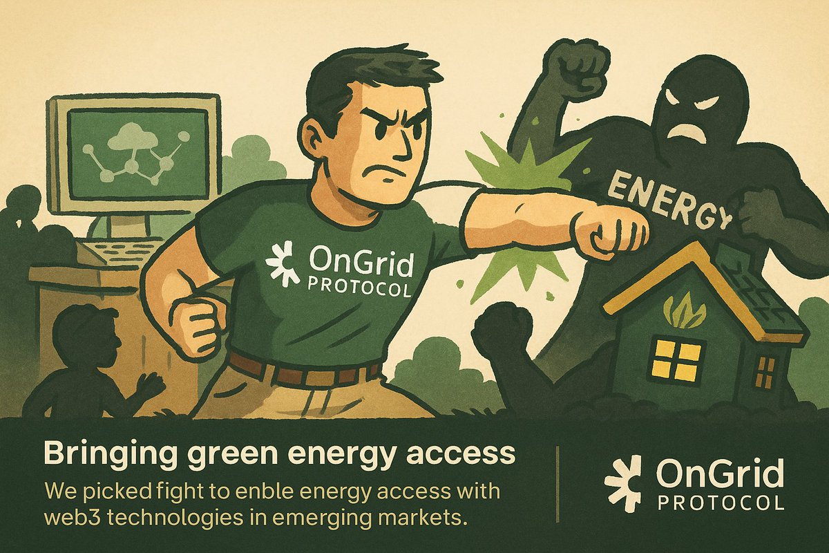 Technology should be used to solve real world problems!💡

We picked a fight to enable energy access with  web3 technologies in emerging markets.🥷

Follow <a href="/OngridProtocol/">Ongrid Protocol</a> as we keep building for real impact!

<a href="/buildonbase/">Base Build</a>