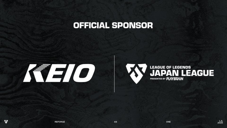 LJL(League of Legends Japan League) (@official_ljl) on Twitter photo LJLはこのたび、京王電鉄株式会社をオフィシャルスポンサーとして迎えることとなりました!
6月20日には新宿駅直結「<a href="/KEIO_eSTATION/">KEIO eSTATION Shinjuku【公式】</a> Shinjuku」がオープン予定🎉
LJL公式グッズの販売も予定されています🔥
今後の展開にご期待ください!
#LJL2025 #KEIOeSTATION
🔗 LJLはこのたび、京王電鉄株式会社をオフィシャルスポンサーとして迎えることとなりました!
6月20日には新宿駅直結「<a href="/KEIO_eSTATION/">KEIO eSTATION Shinjuku【公式】</a> Shinjuku」がオープン予定🎉
LJL公式グッズの販売も予定されています🔥
今後の展開にご期待ください!
#LJL2025 #KEIOeSTATION
🔗
