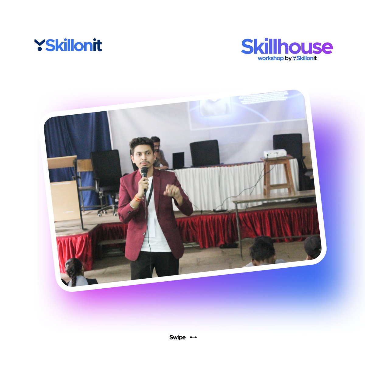 skillonit's tweet photo. Mentor Spotlight: Mr. Sachin Pathe
An inspiring session led by our expert mentor, Mr. Sachin Pathe, who delivered powerful insights into the world of #WebDev & #AppDev , Blockchain, and Game Development.
Seminar Highlights -
#SachinPathe #ITIKhamgaon #TechSeminar #Skillonit https://t.co/4zeRcYJdu6