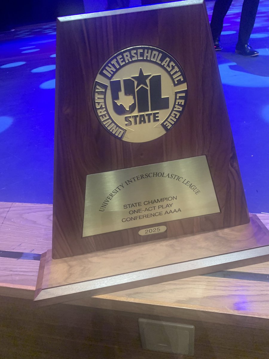 STATE CHAMPS!!! <a href="/Sunnyvale_HS/">Sunnyvale High School</a> <a href="/SunnyvaleISD/">Sunnyvale ISD</a>  One Act Play!!