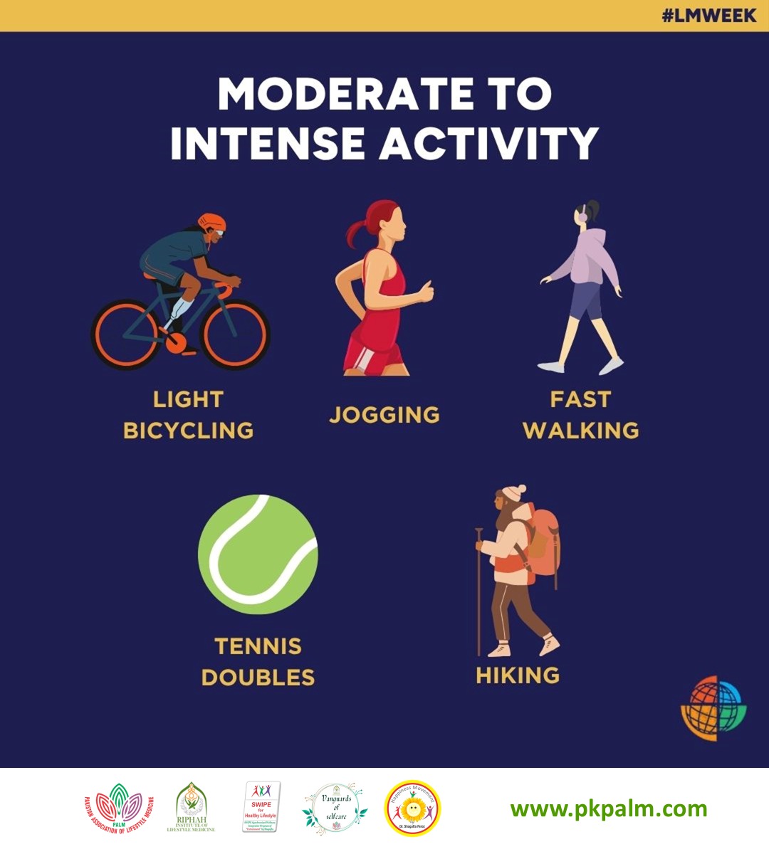 SocietyLm's tweet image. 𝗗𝗮𝘆 𝟯
𝗛𝗮𝗽𝗽𝘆 𝗣𝗵𝘆𝘀𝗶𝗰𝗮𝗹 𝗔𝗰𝘁𝗶𝘃𝗶𝘁𝘆 𝗗𝗮𝘆 𝗱𝘂𝗿𝗶𝗻𝗴 #𝗟𝗠𝗪𝗲𝗲𝗸𝟮𝟬𝟮𝟱!
Regular movement helps prevent, manage &amp;amp; even reverse many diseases. Any activity is better than none! Even if you exercise, avoid prolonged sitting—it's the new smoking.
#LMWeek