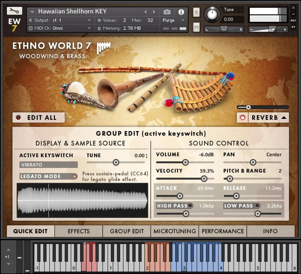 あらゆる民族楽器を網羅した最強音源 『ETHNO WORLD 7』待望のリリース