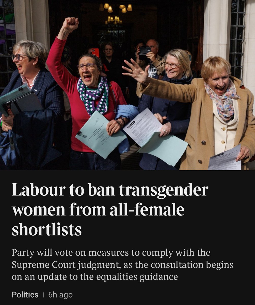 We’ve reached the part of the gender debate where Labour wants applause for not actively breaking the law.