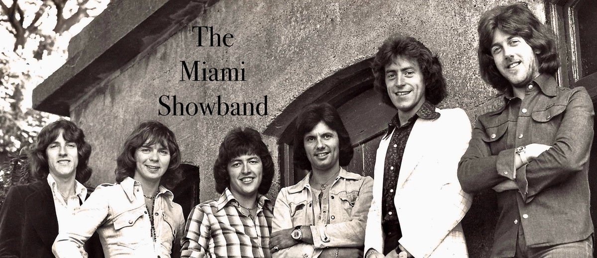 MiamiShowband's tweet photo. This week 50 years ago, The Miami Showband asked me again if I would be their bass player. The rest is history. https://t.co/uGZgNkBMiu