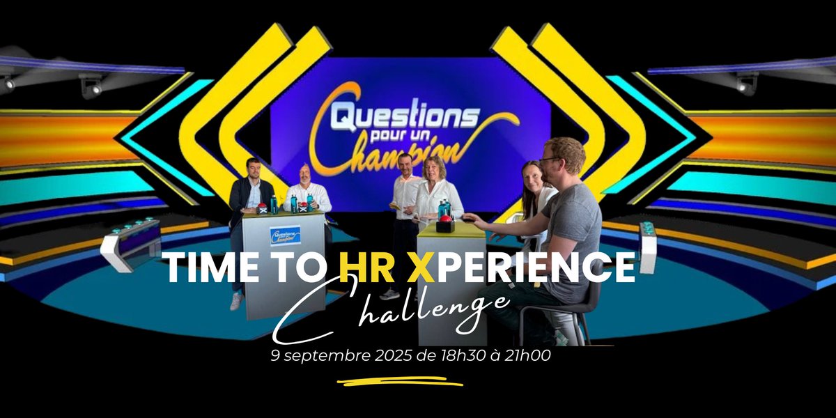 🚨 LA GUERRE DU BUZZER EST DÉCLARÉE ! 🔥 L’heure de la revanche de "Questions pour un Champion RH" c'est le 9 septembre prochain !  Nous vous attendons pour une battle épique RH vs Startups ! Réservez votre place : lnkd.in/epVCATEN #RHSuisse #Startups #HRTech #Suisse
