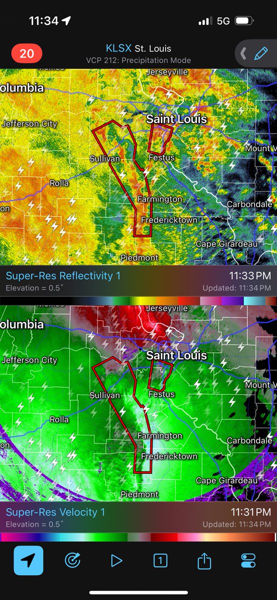 This is probably the largest tornado warning box I’ve ever seen.