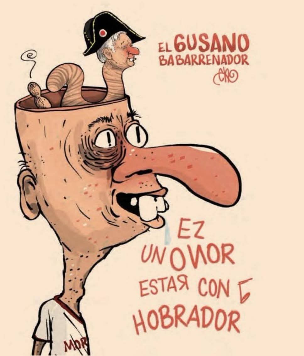 El gusano barrenador 
#NarcoExPresidenteAMLO