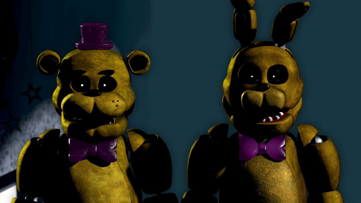 Zero_MW0's tweet image. If you like UCN Fredbear you must accept UCN Bonnie.
I accept both, they are adorable together.
