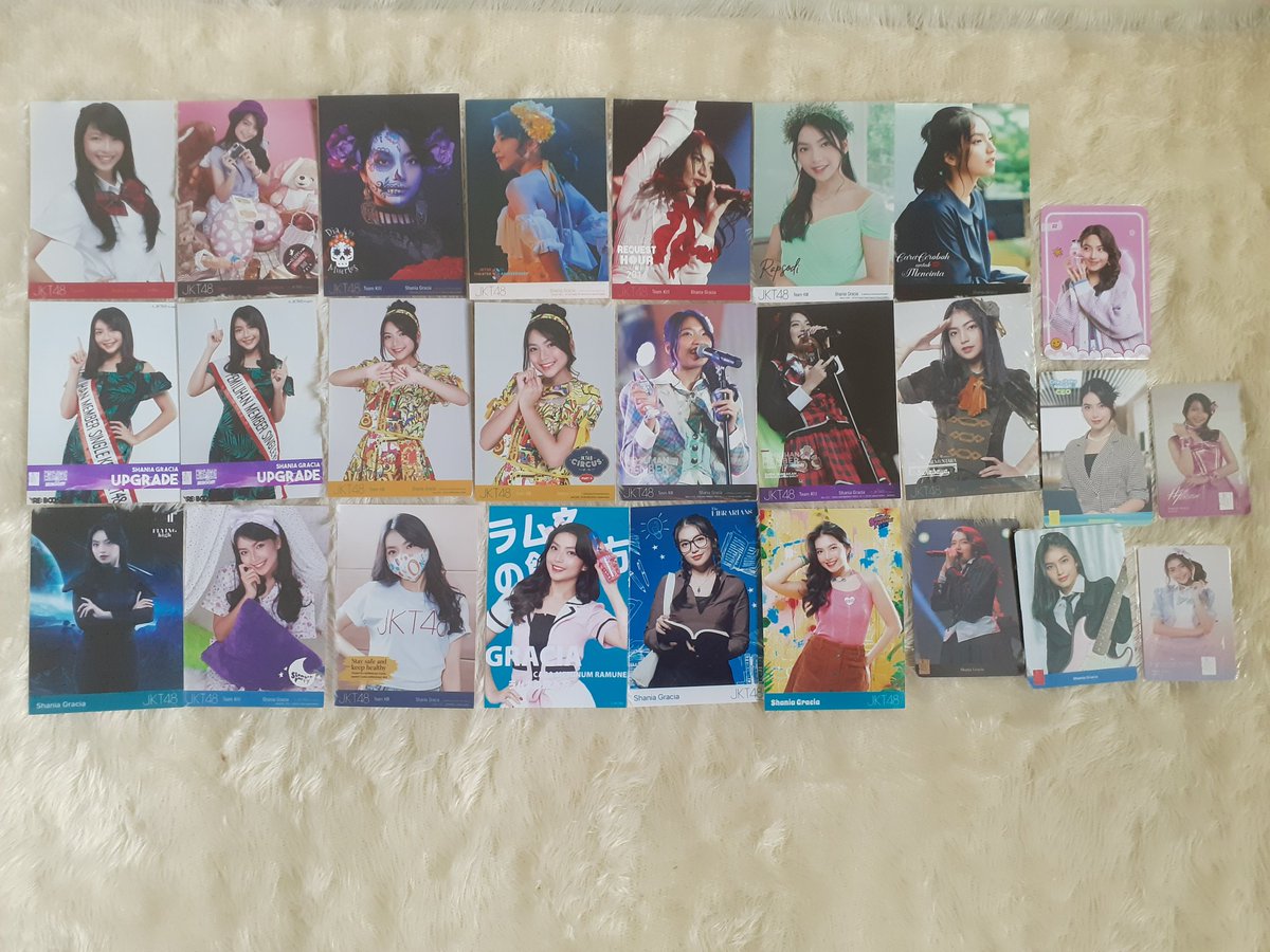 komangradityag's tweet image. #WTS sudah saatnya melepas kolpri ini

750rb untuk 26 pcs (20 pp &amp;amp; 6 pc) shania gracia. take all only, tidak menerima satuan/sebagian. cod surabaya dan kirim² lewat shopee