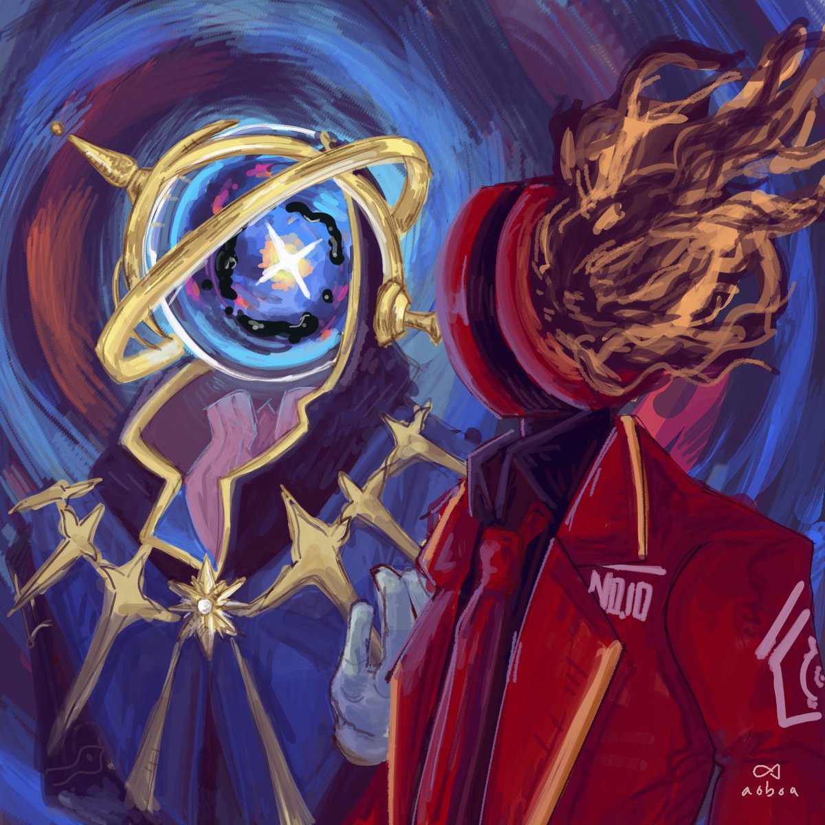 Yall are into cross ships right

⏰🌠
#LimbusCompany #Reverse1999 #ulrich