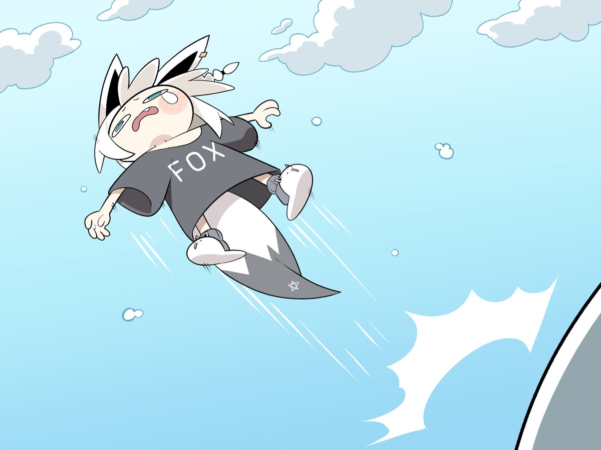 🦊💦❔❔❔ #絵フブキ