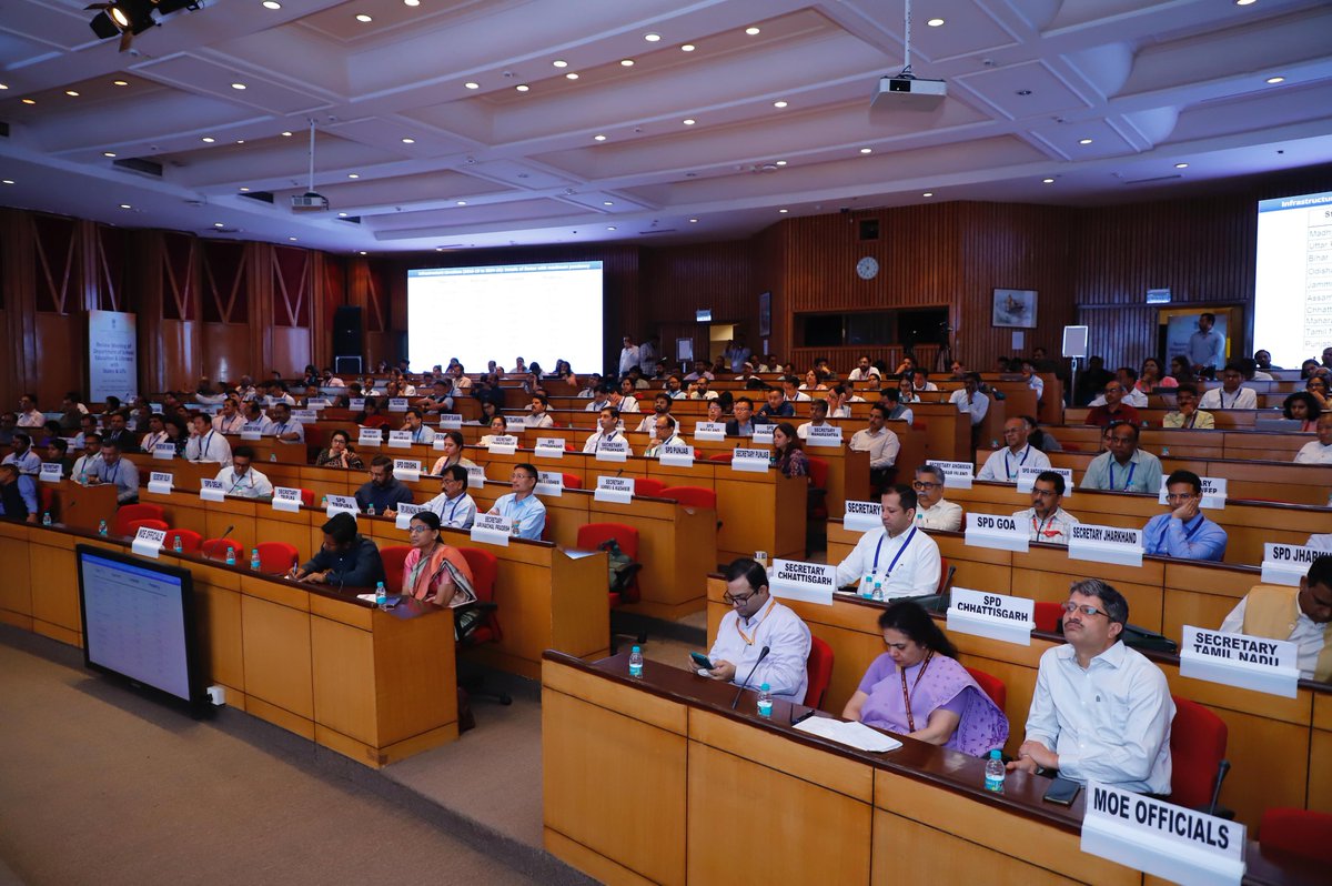 EduMinOfIndia's tweet photo. On 17th May 2025, during the Review Meeting of Department of School Education and Literacy with States and UTs, an in-depth overview of the Equivalence of Boards initiative by #PARAKH was emphasised upon, which aims to ensure comparability in the standards of school education across all the recognised school boards in India. 

In alignment with the National Education Policy (NEP) 2020, the initiative focuses on supporting student mobility, ensuring parity in academic expectations and providing clear guidance to school boards on maintaining quality and fairness in their functioning. To enable this, a comprehensive framework has been developed by PARAKH to assess boards across five key domains: Administration, Curriculum, Assessment, Infrastructure and Inclusiveness. 

These domains reflect the essential features of a well-functioning and accountable school board and provide a structured basis for determining equivalence in a transparent and evidence-based manner.

To implement the framework effectively, PARAKH has conducted a series of workshops with officials, subject experts and board representatives from various States and regions. These workshops focused on sharing the equivalence framework, strengthening assessment systems and building capacity in areas such as balanced question paper setting and competency-based assessments. 

An online portal has also been launched to facilitate the resource availability and streamline the equivalence processes. Efforts are being made to support school boards in refining their assessment policies and developing question banks aligned with competency-based learning. 

School boards are also being encouraged to adopt structured internal assessment practices through tools like the Holistic Progress Card at the secondary stage. The initiative is consultative, collaborative and outcome-focused, encouraging school boards to work towards shared goals while supporting continuous improvement in the quality and fairness of school education in the country.
#NEP2020 #SchoolEducation #SamagraShiksha #DigitalLearning #HolisticEducation #DoSEL
