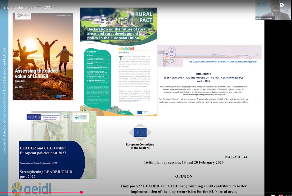 Los Grupos de Desarrollo Rural y LEADER son fundamentales⇣

✅En la implementación, con la red CIT, de la  Estrategia Reto Demográfico    
✅En la aplicación de áreas funcionales rurales y acceso a servicios básicos 
 ✅Refuerzo de las redes LEADER como vehículos de capacitación