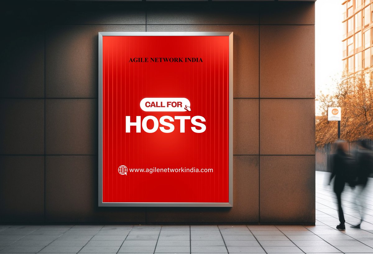 AgileNetwork_in's tweet image. Agile Network India Community invites organizations and start ups to host the monthly half-day events in their premises.

👉 Submit your interest to host our next event in your premises, in your city at docs.google.com/forms/d/1xLMbg…

#AgileNetworkIndia #ANIn #CallforHost