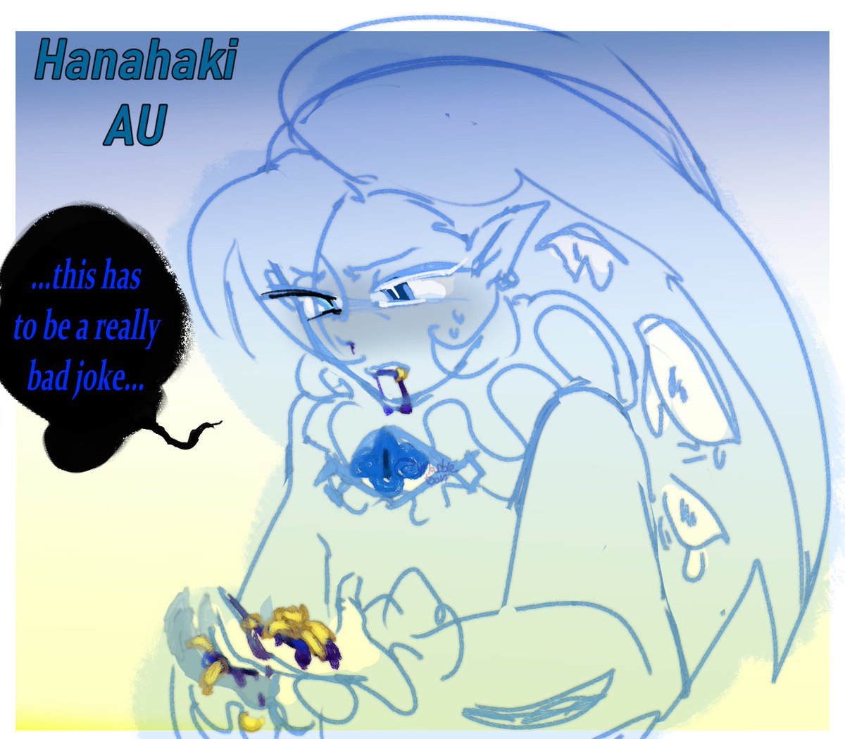 Marbletooon's tweet photo. Does anyone still remember the hanahaki disease? No??? Just me??? #pureshadow #shadowv https://t.co/kCqELRbJMk