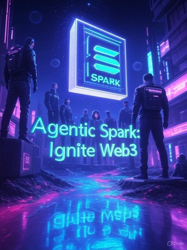 💻 Tired of Web2 limits? 

$SPARK on #Solana unlocks Web3 with AI-powered agents. 

Be an early adopter of Agentic Spark! 🌟 

CA:6x29W6h2W7xCrTMYumDxxMdCajqhNfRV9ffzff5SGoLD 

🔗 agenticspark.ai #Solana #Blockchain