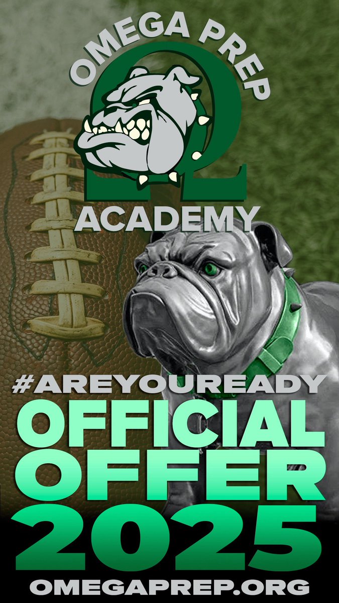 dee2hard71's tweet photo. AGTG …. I am blessed to receive my first official offer from Omega Prep Academy. 
Go Dogs! 
@CchStew
@OmegaPrepAcademy https://t.co/t7dOURAahq