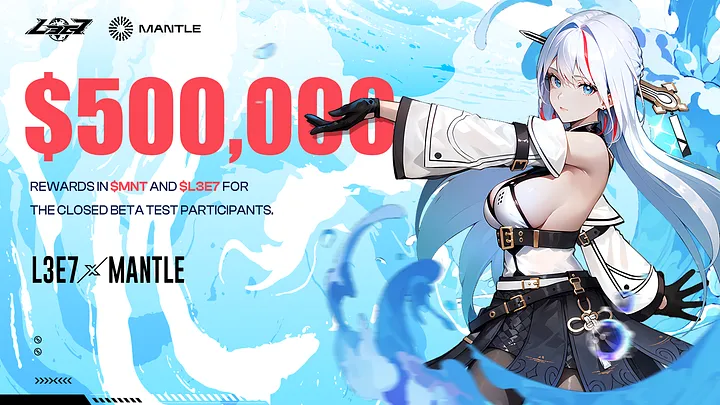🌈Mantle and GameFi sector🪐

If you like to play and earn extra money, don't miss L3E7 GameQuest! Even win a rare NFT from the L3E7: Guardians collection. It's simple: complete the tasks, earn points, and participate in the drawing.

— You can complete the quest and enter the