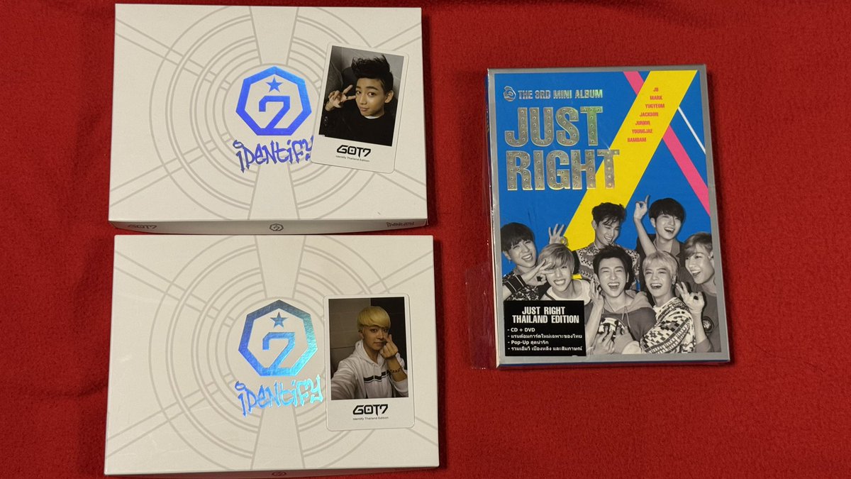 Love_mark_mark's tweet photo. - บั้ม got7 identify ver thai +การ์ดแบมแบม /การ์ดยองแจ บั้มละ 550 บาท รวมส่ง
- บั้ม got7 just right ver thai ไม่มีการ์ด 350 บาท รวมส่ง
#ตลาดนัดอากาเซ่ #ตลาดนัดกัซ #ตลาดนัดgot7 #ตลาดกัซ #ตลาดนัดอากาเซ https://t.co/NDXNWkxGh6
