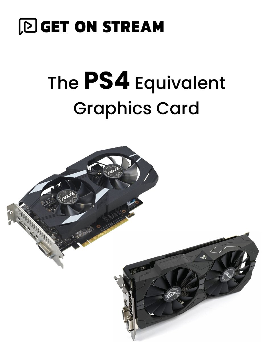 get_on_stream's tweet image. Find out which PC GPU matches the PS4's performance and how to build a console-level gaming rig.

Click to shop now:
getonstream.com/offers/

Click to know more:
getonstream.com/what-is-the-ps…

#PS4GPU #PCGaming #GPUComparison #ConsoleToPC #GamingSetup #BudgetGaming #getonstream