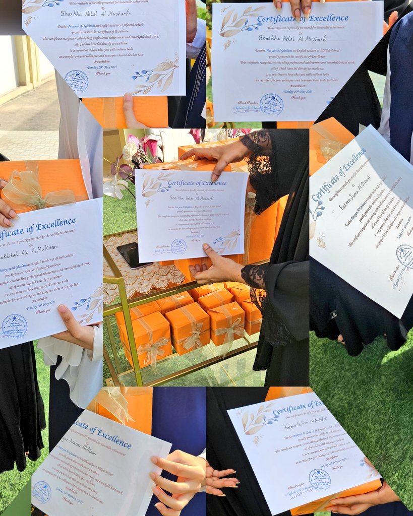 مدرسة العيجة للتعليم الاساسي (٦-١٢) بنات (@aighaschool) on Twitter photo اليوم الثلاثاء بتاريخ ٢٠ / ٥ / ٢٠٢٥م
كرمت أ. مريم أحمد الغيلاني معلمه اللغة الانجليزية و تحت اشراف مديرة المدرسة . أ/ عائشة العريمي طالباتها بالصف التاسع المتميزات في مادتها
<a href="/EduGovSsq/">تعليمية جنوب الشرقية</a>
#تعلم_مستدام اليوم الثلاثاء بتاريخ ٢٠ / ٥ / ٢٠٢٥م
كرمت أ. مريم أحمد الغيلاني معلمه اللغة الانجليزية و تحت اشراف مديرة المدرسة . أ/ عائشة العريمي طالباتها بالصف التاسع المتميزات في مادتها
<a href="/EduGovSsq/">تعليمية جنوب الشرقية</a>
#تعلم_مستدام