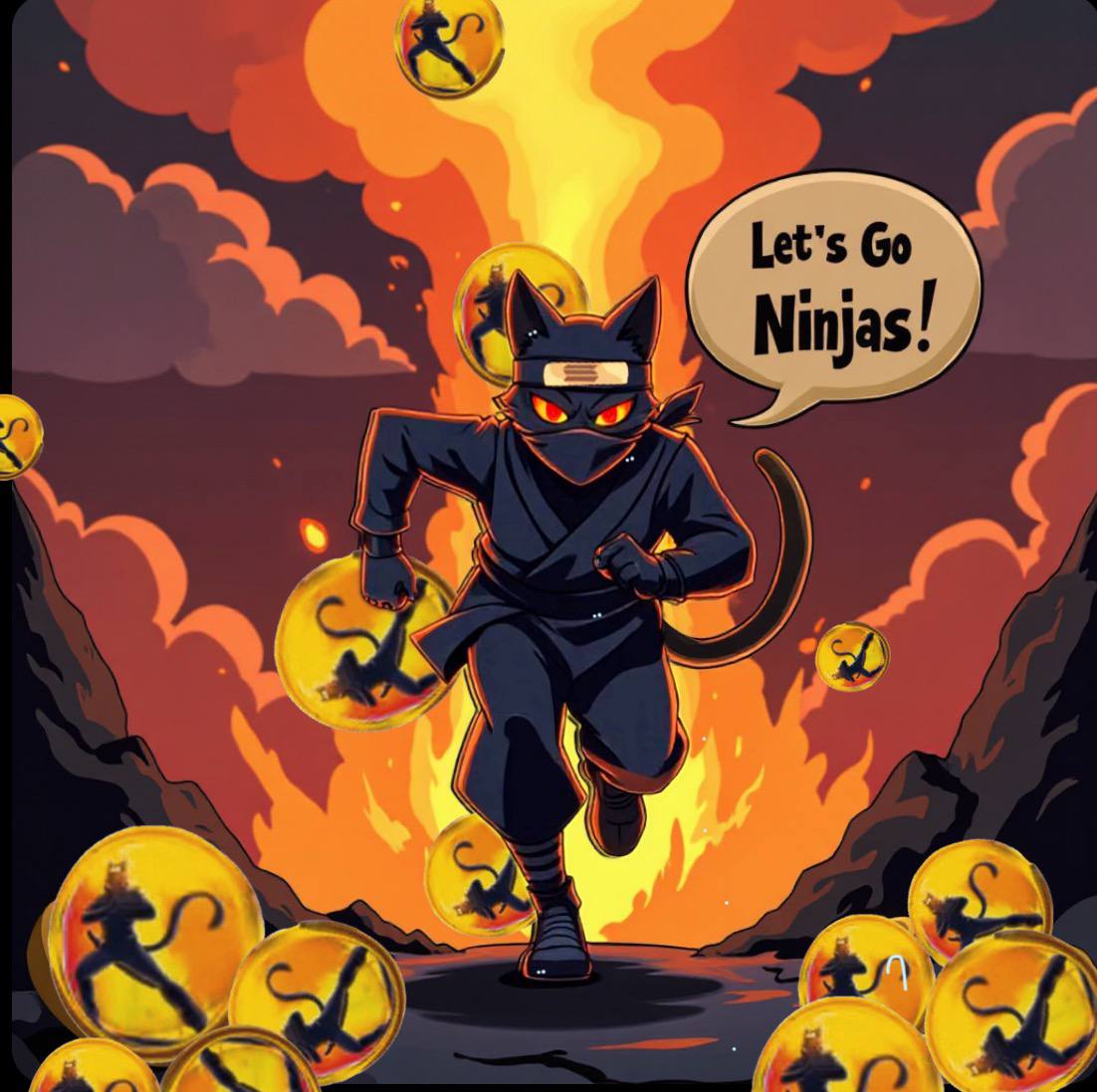 AnimeshKalur's tweet photo. @chrismiles222 @BubbaGump41518 Strong meme game, buzzing community and kick ass team. 

The best part is only 1 million circulating supply $NC @SolNinjaCatSol https://t.co/dKNVZGfUkE
