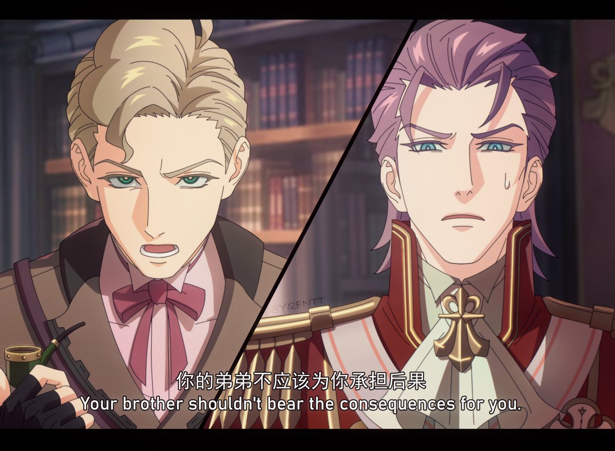 #大逆転裁判 #ホムバロ
可你为什么对我的弟弟这么上心？
互抓把柄