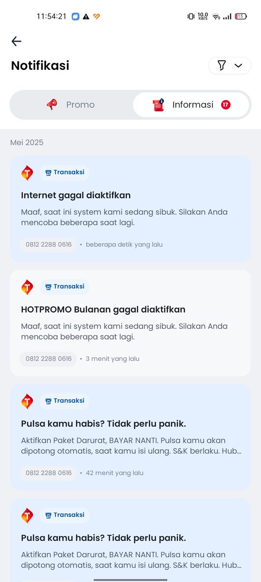 ppetromark's tweet photo. halo @Telkomsel ganguan terus ini tolong https://t.co/yX82609gKK