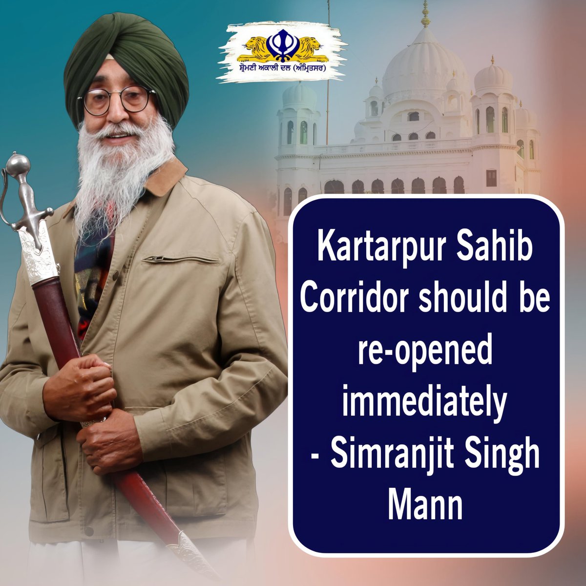 As the Indo-Pak conflict subsides and relations between two nations move towards normalcy there remains no reason to keep the historic Kartarpur Sahib Corridor shut. 

In addition to holding great religious significance for the Sikh nation, the Kartarpur Sahib Corridor is also a