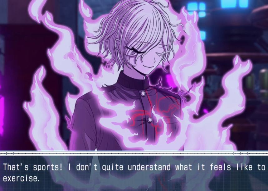 [SPOILERS]

#ハンドラ #hundred_line

【 Hundred Line Last Defense Academy Fact #4 】             
       5/20/2025

Do cryptoglobin infants dream of making friends?

Shion's main dream is to become friends and classmates with the SDU, but he also dreams of trying out sports.
