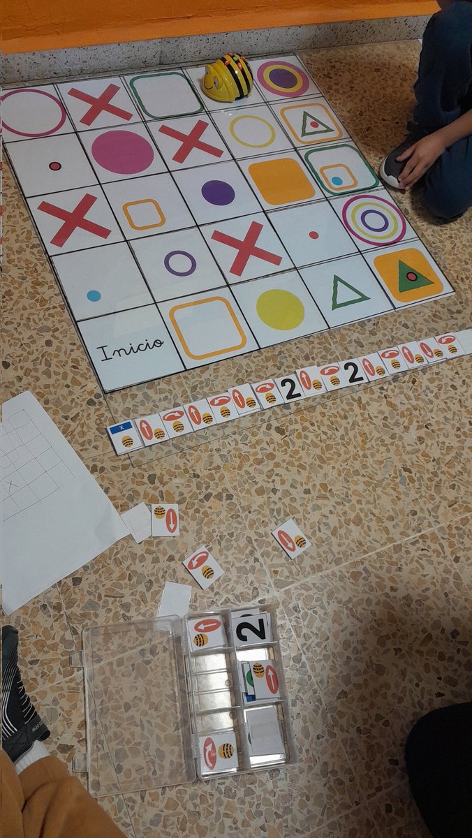 Secuencias de instrucciones para el robot. Primero pensamos y luego programamos. Programa Escuela 4.0. #CompDigEdu_SA