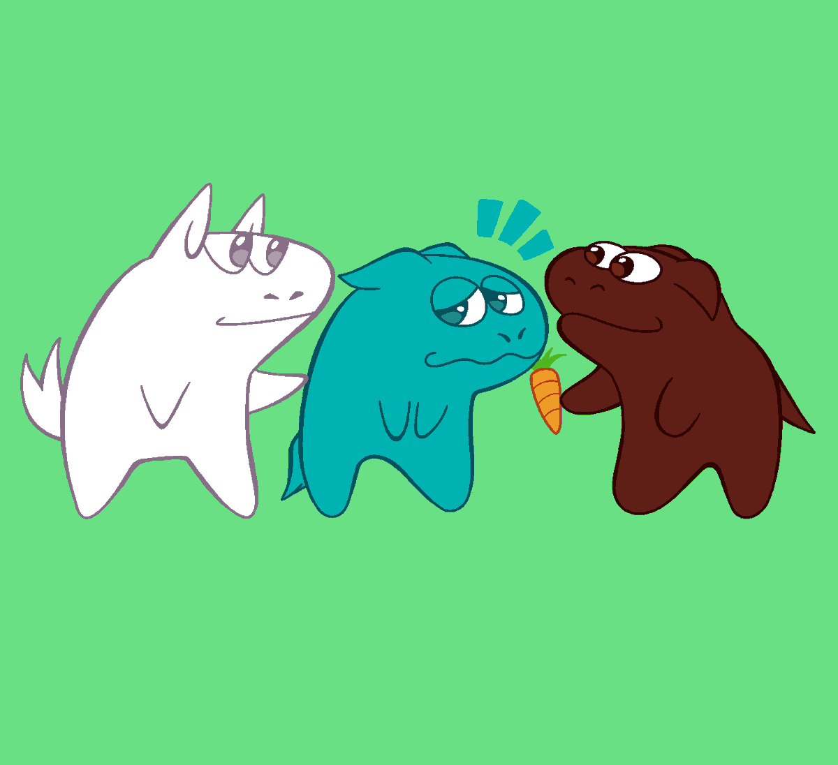 CrazColorCandy's tweet photo. I know I'm very late to this. Yet, the urge to draw those pixelated horses into little goobers was strong!

Also Pink is my absolute fav, second would be Cyan cause that's close enough to teal for me lol~

#horseracetest #horseracetestfanart https://t.co/yk0jT5746i