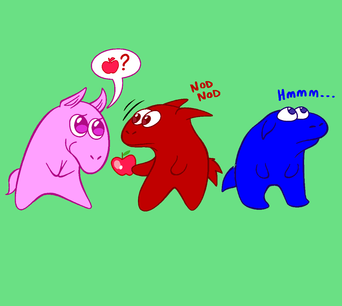 CrazColorCandy's tweet photo. I know I'm very late to this. Yet, the urge to draw those pixelated horses into little goobers was strong!

Also Pink is my absolute fav, second would be Cyan cause that's close enough to teal for me lol~

#horseracetest #horseracetestfanart https://t.co/yk0jT5746i