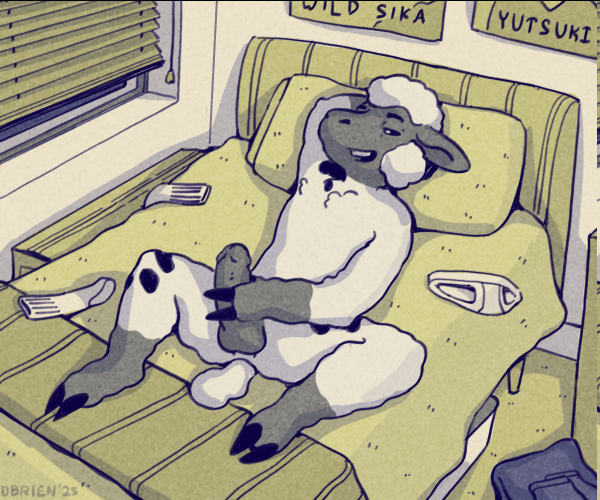 Commission for <a href="/ShornHorns/">Espern’t 🔞</a> on Twitter/x

#furry #pinup