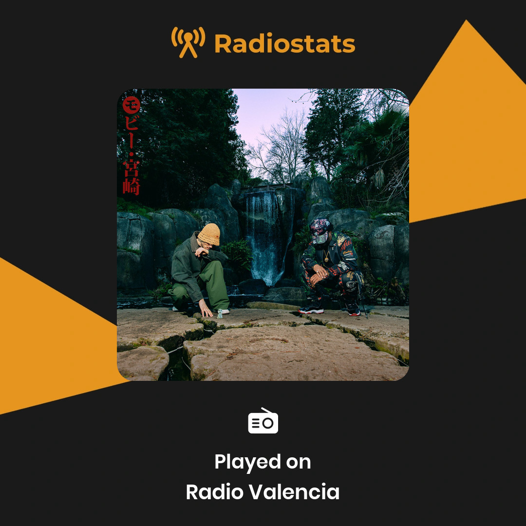 Radiostats (@radiostatsapp) on Twitter photo <a href="/YoungBari/">Young Bari</a> Love your new release!! "MOBBY MIYAZAKI" is getting some great radio support on Radio Valencia in Valencia, Spain. <a href="/YoungBari/">Young Bari</a> Love your new release!! "MOBBY MIYAZAKI" is getting some great radio support on Radio Valencia in Valencia, Spain.