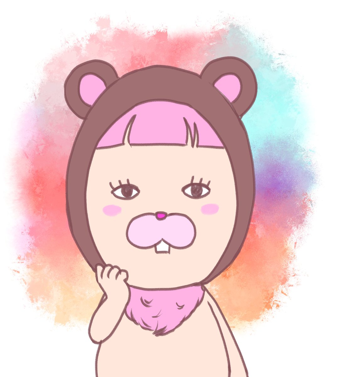 アイコン様に、本体が描いてくれました🙇🙇