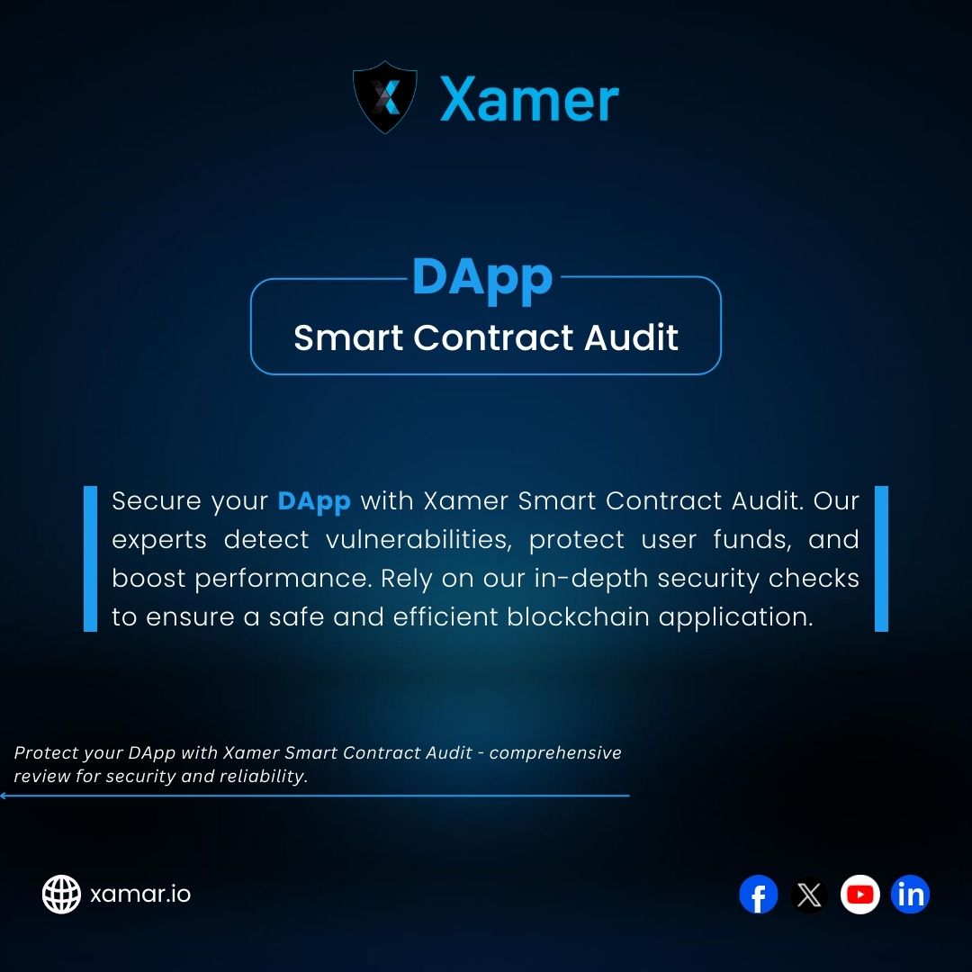 🔐 Secure your #DApp with a comprehensive smart contract #audit! 🧠🔍 Expert auditors use ⚙️ automated 👨‍💻 manual checks to find &amp; fix bugs, protect user 💰, and enhance 🚀 performance. Stay safe &amp; reliable! 🛡️✅ #smartcontracts #bugs #blockchain