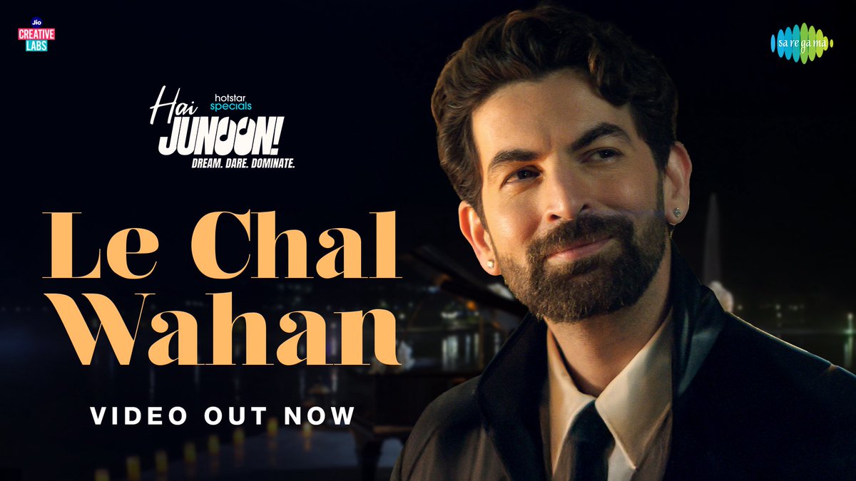 NeilNMukesh's tweet photo. Le chal waha ❤️❤️❤️ give it love guys ❤️❤️
#HaiJunoonOnJioHotstar
@singer_shaan @nataliediluccio #AkshayMenon @anwesshaa @tarangineeG @neilnmukesh
@saregamaglobal @JioHotstar #JioCreativeLabs #AdityaBhat #AbhishekSharma
@sagar_cinemakid
#AbhishekSharma #JioCreativeLabs #AdityaBhat
@sagar_cinemakid
#HaiJunoon Streaming May 16 only on @JioHotstar
Full video link below.
https://t.co/0dUT4XEWMQ
