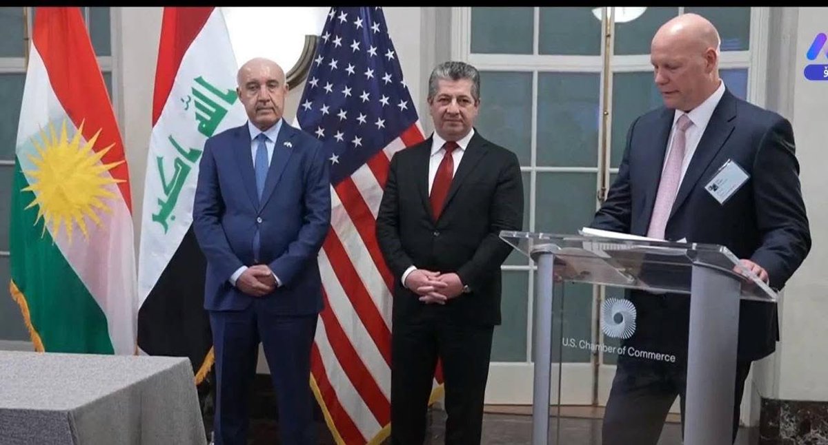 Kurdistan Region Prime Minister Masrour Barzani on Monday oversaw the signing of two landmark energy agreements worth $100 billion with US-based oil firms HKN Energy and WesternZagros, aimed at developing the massive Miran gas field in Sulaimani province—one of Iraq’s largest
