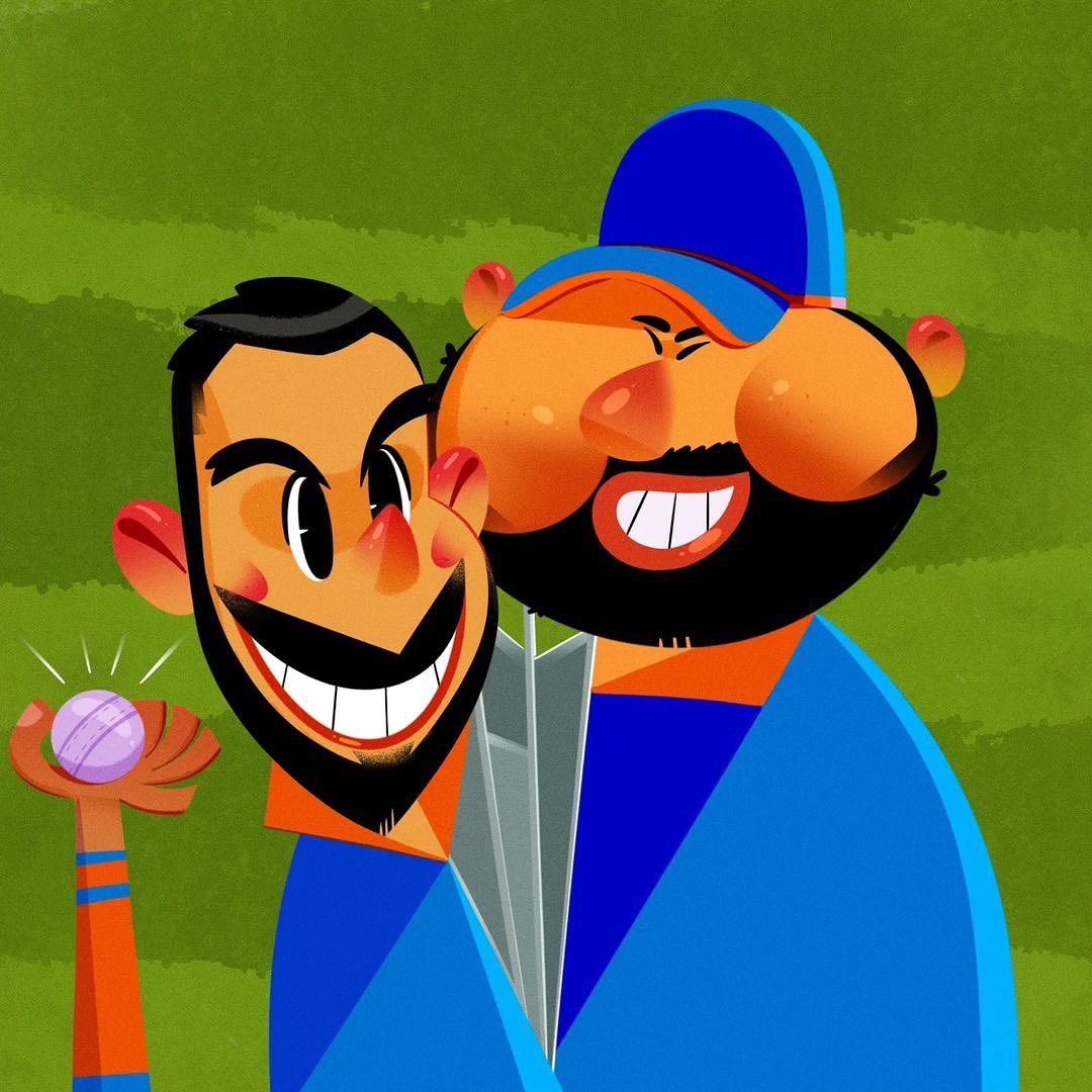 Siddhant Jumde is an #illustrator &amp; #caricature #artist inspired by his family &amp; what he grew up watching on the telly. Find out more about his creative process as he answers the burning questions regarding his creative process bit.ly/3XmGm5v

#creativegaga #illustration