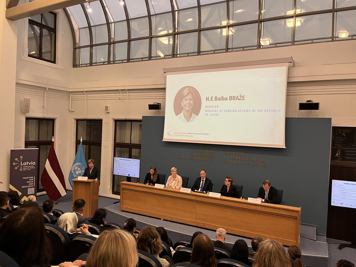 PLinLatvia (@plinlatvia) on Twitter photo Capacity-building on Women, Peace and Security is co-hosted in #Riga by <a href="/Latvian_MFA/">Latvian MFA 🇱🇻 | #StandWithUkraine 🇺🇦</a> and <a href="/aseforg/">Asia-Europe Foundation</a> with strong 🇵🇱 presence. Yesterday <a href="/RadwanAnia/">Anna Radwan-Röhrenschef</a>, Undersecretary of State in <a href="/PolandMFA/">Ministry of Foreign Affairs 🇵🇱</a> addressed the audience and today amb. <a href="/WitoldSobkow/">WITOLD SOBKOW</a>, Special Envoy will focus on Afghanistan. Capacity-building on Women, Peace and Security is co-hosted in #Riga by <a href="/Latvian_MFA/">Latvian MFA 🇱🇻 | #StandWithUkraine 🇺🇦</a> and <a href="/aseforg/">Asia-Europe Foundation</a> with strong 🇵🇱 presence. Yesterday <a href="/RadwanAnia/">Anna Radwan-Röhrenschef</a>, Undersecretary of State in <a href="/PolandMFA/">Ministry of Foreign Affairs 🇵🇱</a> addressed the audience and today amb. <a href="/WitoldSobkow/">WITOLD SOBKOW</a>, Special Envoy will focus on Afghanistan.